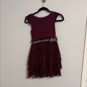 Matilda Jane Once Upon a Time Burgandy Soirée Dress Size 10